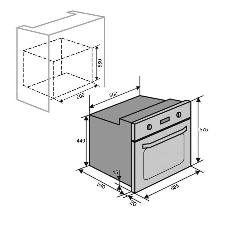 Schlosser OE627WH hinta ja tiedot | Erillisuunit | hobbyhall.fi