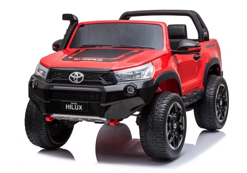 Toyota Hilux lasten sähköauto, punainen lakattu hinta ja tiedot | Lasten sähköautot | hobbyhall.fi