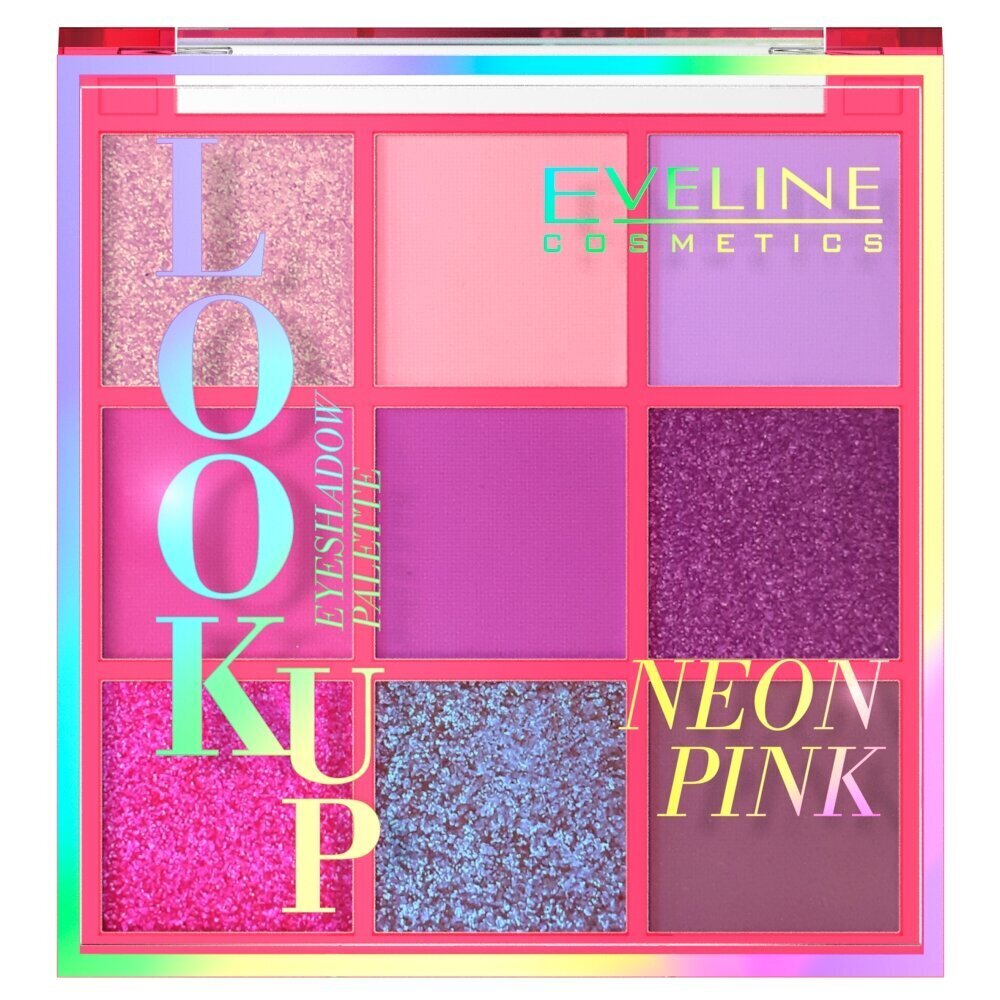 Eveline Look Up Pink luomiväripaletti 10,8 g hinta ja tiedot | Silmämeikit | hobbyhall.fi