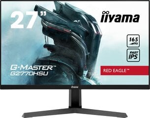 iiyama G-MASTER Red Eagle 27" Full HD LED Musta G2770HSU-B1 hinta ja tiedot | Näytöt | hobbyhall.fi