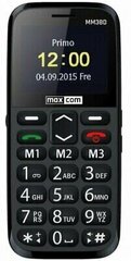 Maxcom MM38D, Black hinta ja tiedot | Matkapuhelimet | hobbyhall.fi