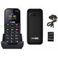 Maxcom MM38D, Black hinta ja tiedot | Matkapuhelimet | hobbyhall.fi