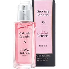 Gabriela Sabatini Miss Gabriela Night EDT naisille 30 ml hinta ja tiedot | Naisten hajuvedet | hobbyhall.fi