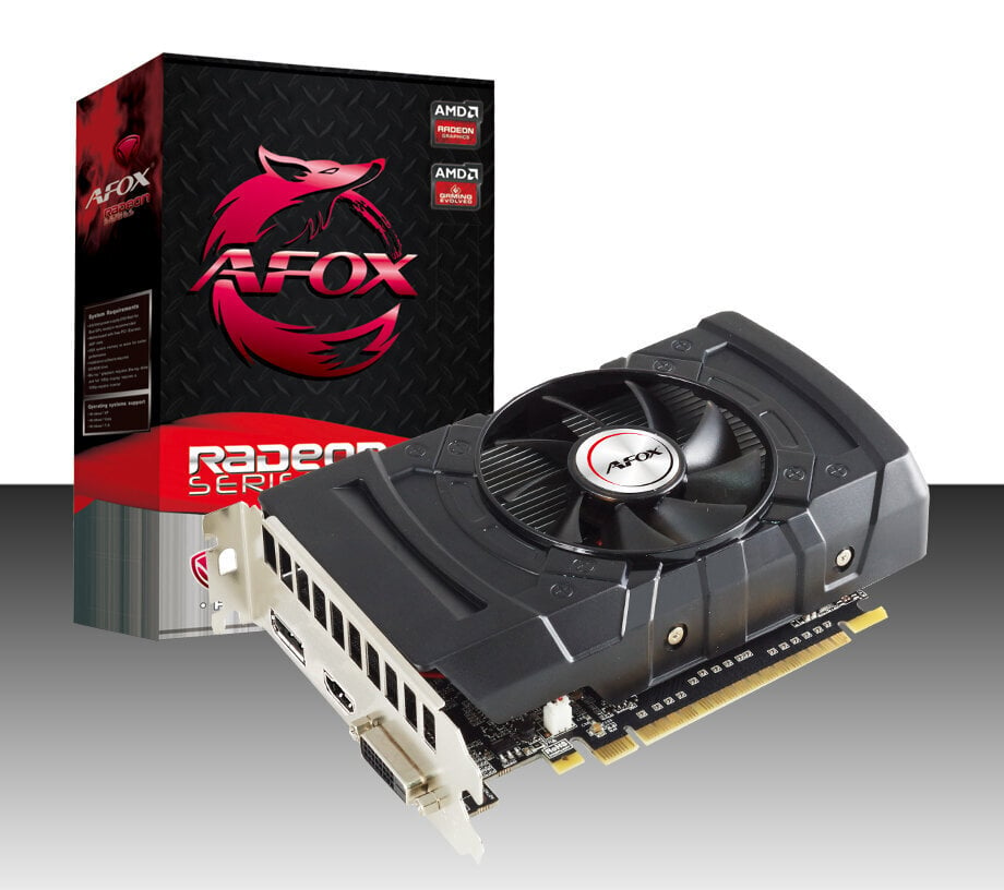 AFOX Radeon RX 550 4GB GDDR5 AFRX550-4096D5H4 hinta ja tiedot | Näytönohjaimet | hobbyhall.fi