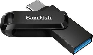 MUISTIASEMA FLASH USB-C 128GB/SDDDC3-128G-G46 SANDISK hinta ja tiedot | Muistitikut | hobbyhall.fi