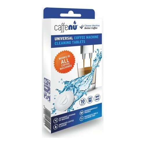 Caffenu®-puhdistustabletit 10 kpl hinta ja tiedot | Puhdistusaineet | hobbyhall.fi