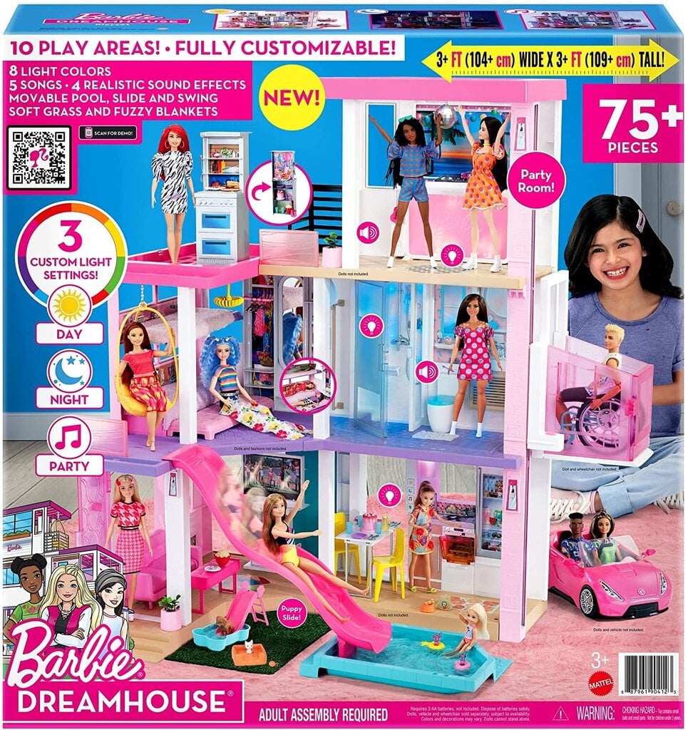 Barbie Deluxe -nukkekoti hinta ja tiedot | Tyttöjen lelut | hobbyhall.fi