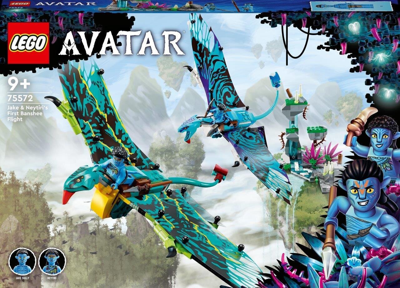 75572 LEGO® Avatar Ensimmäinen lento merelle Jake ja Neytiri hinta ja tiedot | LEGOT ja rakennuslelut | hobbyhall.fi