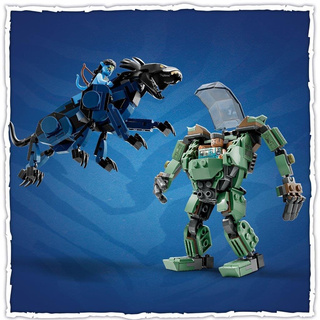 75571 LEGO® Avatar Neytiri ja Thanator vs Quar Bricks hinta ja tiedot | LEGOT ja rakennuslelut | hobbyhall.fi