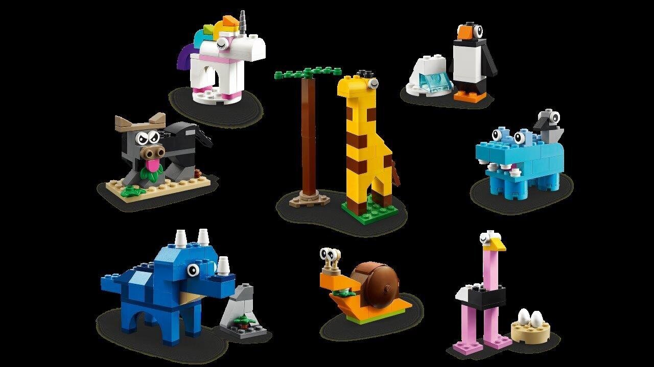11011 LEGO® Classic Palikat ja eläimet hinta ja tiedot | LEGOT ja rakennuslelut | hobbyhall.fi