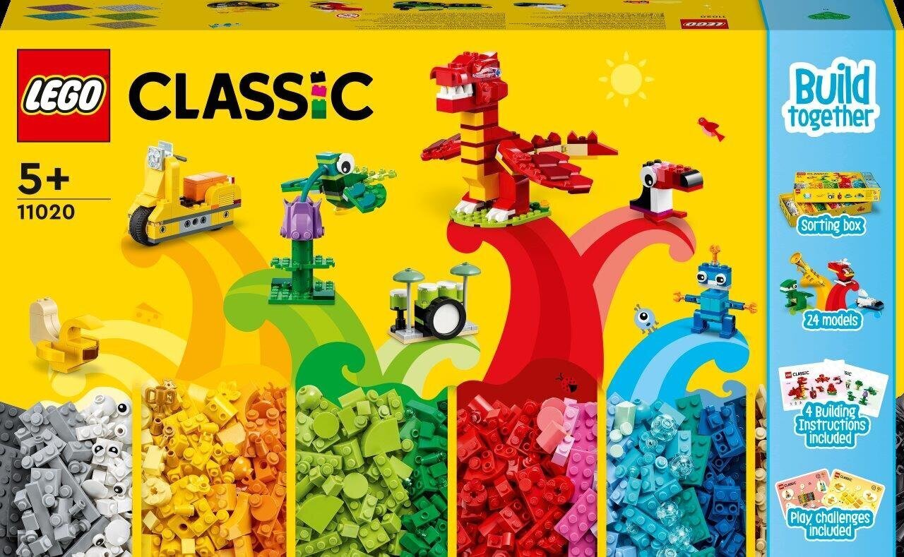 11020 LEGO® Classic -sarja Yhteisiin rakenteluhetkiin hinta ja tiedot | LEGOT ja rakennuslelut | hobbyhall.fi