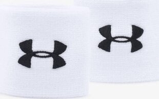 Ranteenlämmittimet Under armour frotki performance wrist 1276991-100, valkoinen hinta ja tiedot | Under Armour Urheilu ja vapaa-aika | hobbyhall.fi