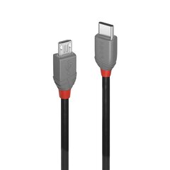 Lindy 3M/ANTHRA 36893, USB 2.0, 3m hinta ja tiedot | Puhelinkaapelit | hobbyhall.fi