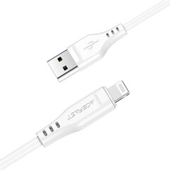 Acefast kaapeli MFI USB - Lightning 1.2m, 2.4A musta (C3-02 musta) hinta ja tiedot | Acefast Puhelimet, älylaitteet ja kamerat | hobbyhall.fi