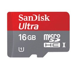 SanDisk 16 Gt microSDHC -muistikortti, luokka 10 hinta ja tiedot | Puhelimen muistikortit | hobbyhall.fi