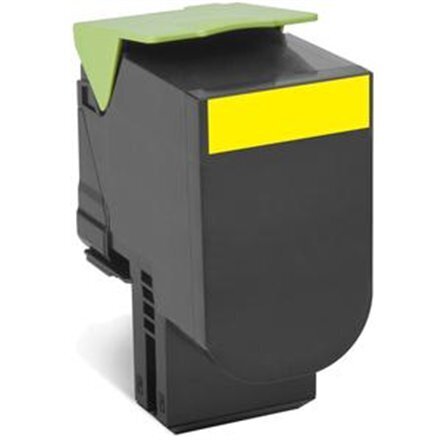 Lexmark 80C2HYE Cartridge, Yellow, 3000 hinta ja tiedot | Laserkasetit | hobbyhall.fi