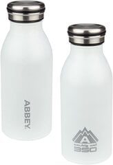 Juomapullo Abbey Victoria, 350 ml, valkoinen hinta ja tiedot | Juomapullot | hobbyhall.fi
