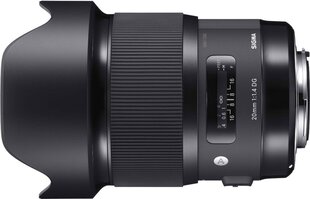 Canon Sigma 20mm f/1.4 DG HSM Art -objekti hinta ja tiedot | Objektiivit | hobbyhall.fi