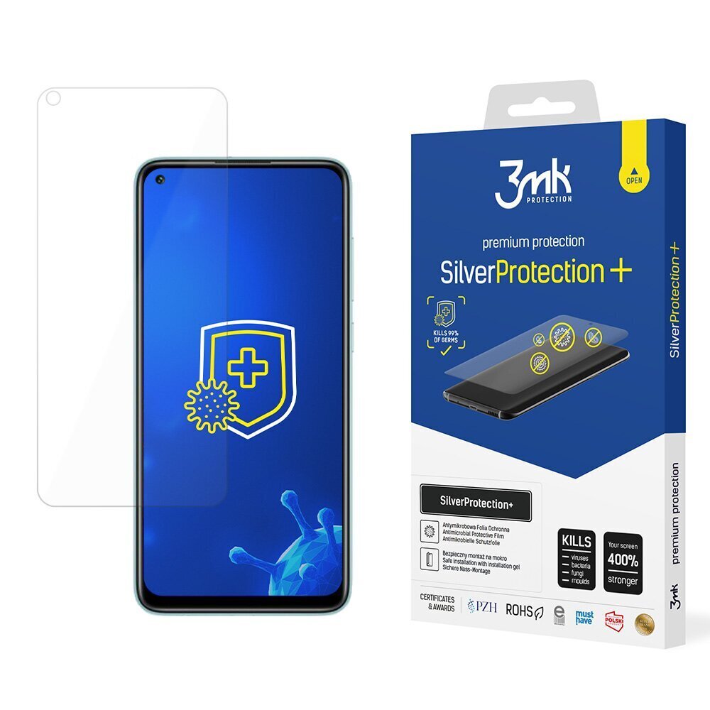 3mk SilverProtection+ Näytönsuoja XI Redmi Note 9/Redmi 10x 4G B -puhelimelle. hinta ja tiedot | Näytönsuojakalvot ja -lasit | hobbyhall.fi