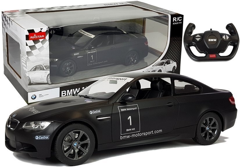 BMW M3 kauko-ohjattava auto hinta ja tiedot | Poikien lelut | hobbyhall.fi