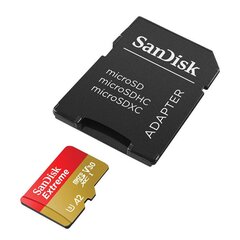 SanDisk Extreme microSDXC 256 GB hinta ja tiedot | Puhelimen muistikortit | hobbyhall.fi