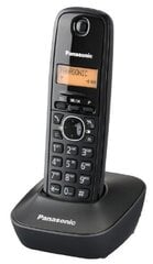Panasonic KX-TG1611, musta hinta ja tiedot | Lankapuhelimet | hobbyhall.fi