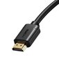 Baseus High Definition Series HDMI 2.0 -kaapeli, 4K 60Hz, 0,75m (musta) hinta ja tiedot | Kaapelit ja adapterit | hobbyhall.fi