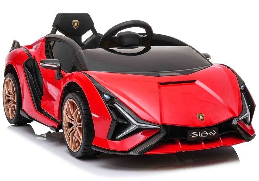 Lamborghini Sian -sähköauto lapsille, 108 x 62 x 40 cm hinta ja tiedot | Lasten sähköautot | hobbyhall.fi