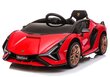 Lamborghini Sian -sähköauto lapsille, 108 x 62 x 40 cm hinta ja tiedot | Lasten sähköautot | hobbyhall.fi