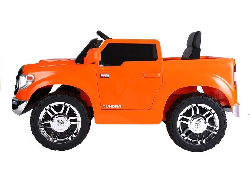 Toyota Tundra sähköauto lapsille, lakattu oranssi hinta ja tiedot | Lasten sähköautot | hobbyhall.fi