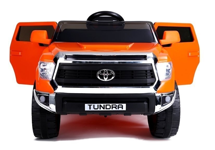 Toyota Tundra sähköauto lapsille, lakattu oranssi hinta ja tiedot | Lasten sähköautot | hobbyhall.fi