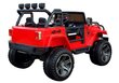 Jeep lasten sähköauto WXE-1688, punainen hinta ja tiedot | Lasten sähköautot | hobbyhall.fi