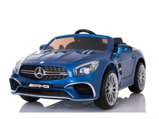 Mercedes sähköauto SL65 LCD:llä, lakattu sininen hinta ja tiedot | Lasten sähköautot | hobbyhall.fi