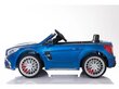 Mercedes sähköauto SL65 LCD:llä, lakattu sininen hinta ja tiedot | Lasten sähköautot | hobbyhall.fi
