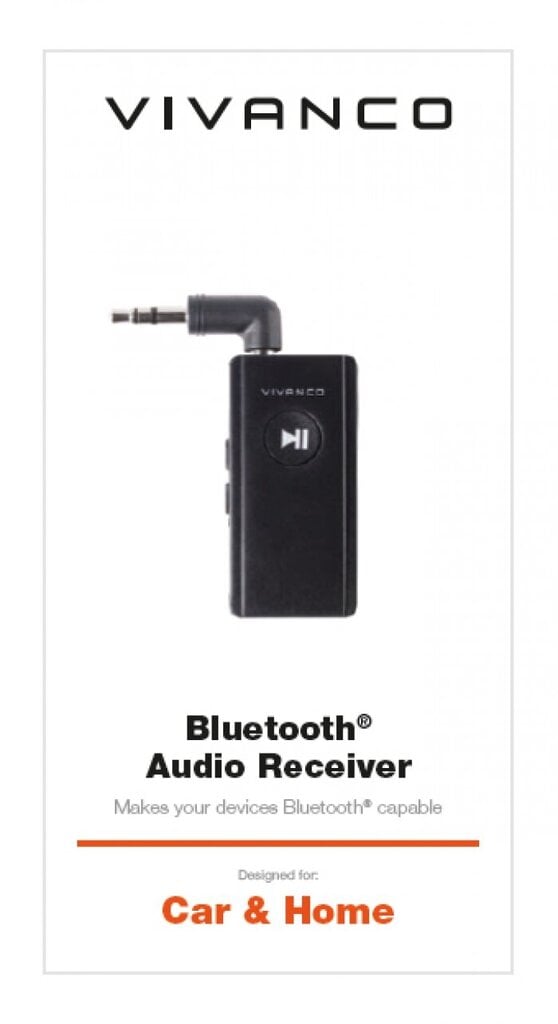 Vivanco Bluetooth v.4.2 audio -vastaanotin hinta ja tiedot | FM-lähettimet ja -sovittimet | hobbyhall.fi