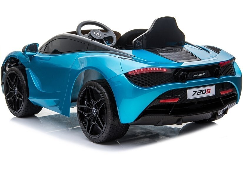 McLaren 720S lasten sähköauto, lakattu sininen hinta ja tiedot | Lasten sähköautot | hobbyhall.fi