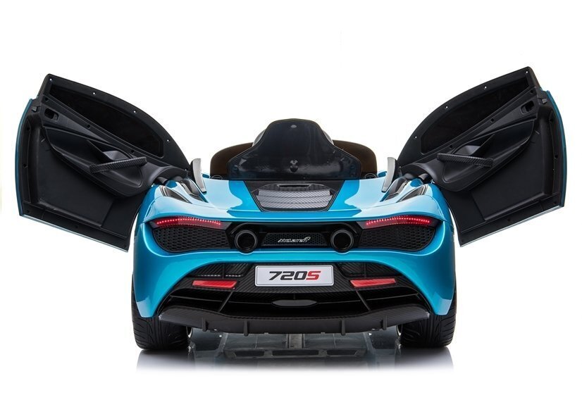 McLaren 720S lasten sähköauto, lakattu sininen hinta ja tiedot | Lasten sähköautot | hobbyhall.fi