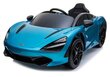 McLaren 720S lasten sähköauto, lakattu sininen hinta ja tiedot | Lasten sähköautot | hobbyhall.fi