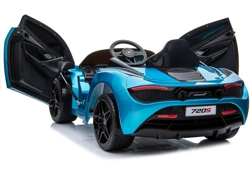 McLaren 720S lasten sähköauto, lakattu sininen hinta ja tiedot | Lasten sähköautot | hobbyhall.fi