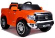 Toyota Tundra lasten sähköauto, oranssi hinta ja tiedot | Lasten sähköautot | hobbyhall.fi