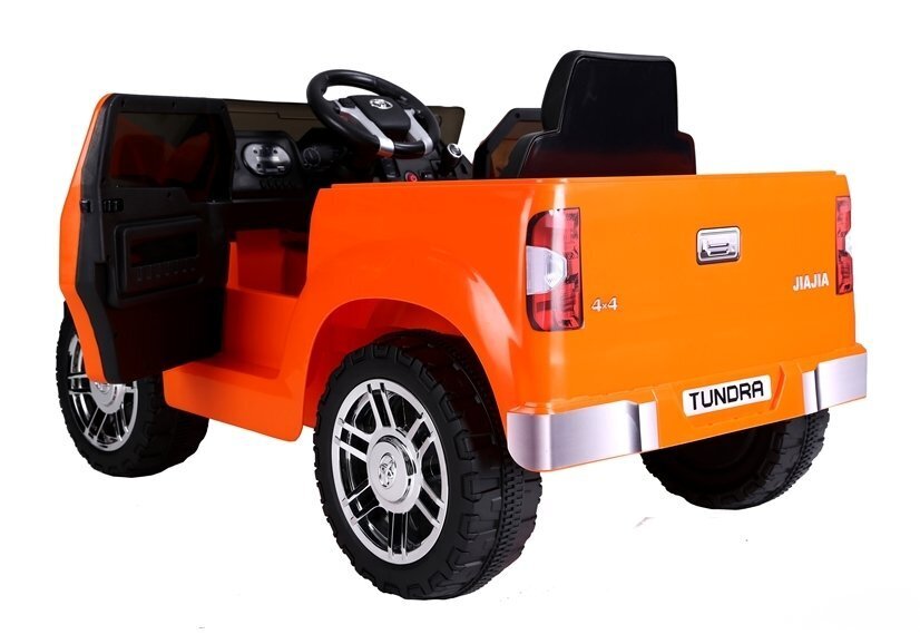 Toyota Tundra lasten sähköauto, oranssi hinta ja tiedot | Lasten sähköautot | hobbyhall.fi