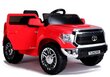 Toyota Tundra lasten sähköauto, punainen hinta ja tiedot | Lasten sähköautot | hobbyhall.fi