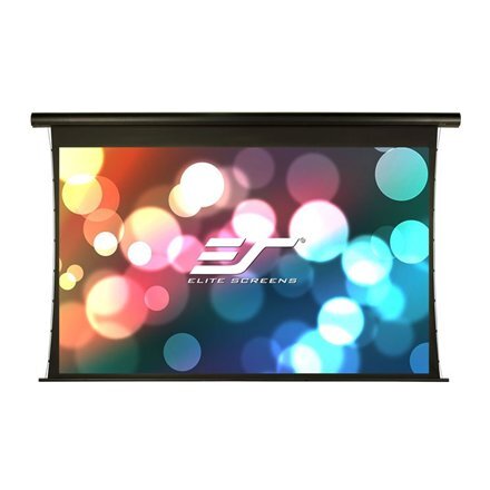 Elite Screens Saker Tab-Tension Series SKT120UHW-E10 Diagonal 120", 16:9, Näytön leveys (L) 266 cm, Musta hinta ja tiedot | Valkokankaat | hobbyhall.fi