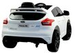 Ford Focus RS lasten sähköauto, valkoinen hinta ja tiedot | Lasten sähköautot | hobbyhall.fi