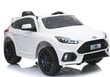 Ford Focus RS lasten sähköauto, valkoinen hinta ja tiedot | Lasten sähköautot | hobbyhall.fi