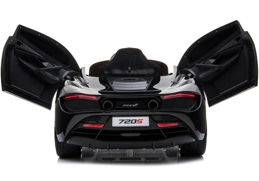 McLaren 720S lasten sähköauto, musta hinta ja tiedot | Lasten sähköautot | hobbyhall.fi