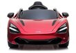 McLaren 720S lasten sähköauto, lakattu punainen hinta ja tiedot | Lasten sähköautot | hobbyhall.fi
