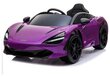 McLaren 720S lasten sähköauto, lakattu violetti hinta ja tiedot | Lasten sähköautot | hobbyhall.fi