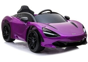 McLaren 720S lasten sähköauto, lakattu violetti hinta ja tiedot | Lasten sähköautot | hobbyhall.fi