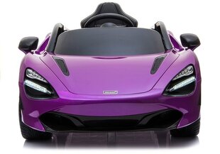 McLaren 720S lasten sähköauto, lakattu violetti hinta ja tiedot | Lasten sähköautot | hobbyhall.fi